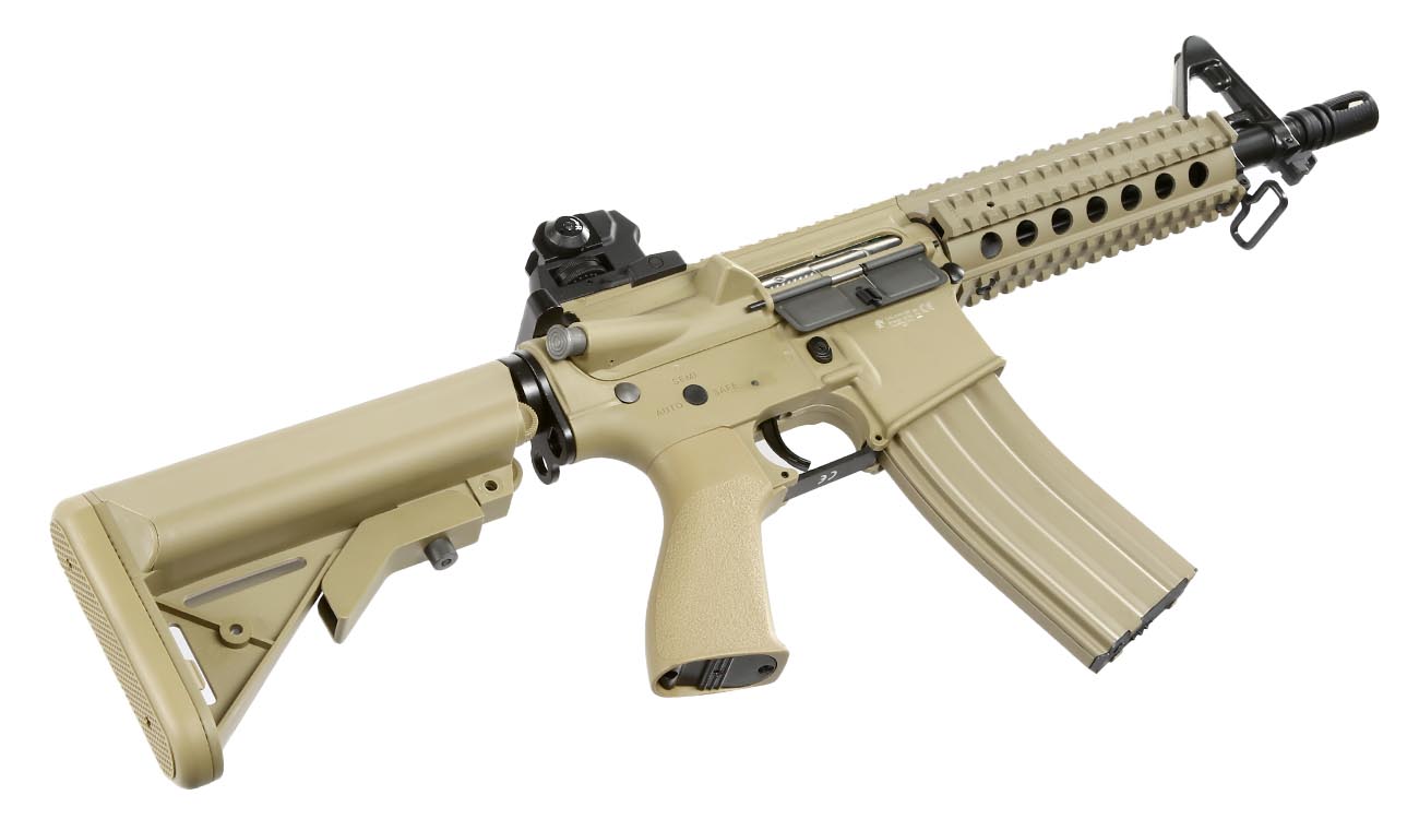 G&G GR15 RIS Raider BlowBack AEG 6mm BB Desert Tan Bild 4