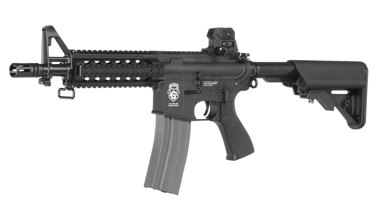 G&G GR15 RIS Raider BlowBack AEG 6mm BB schwarz