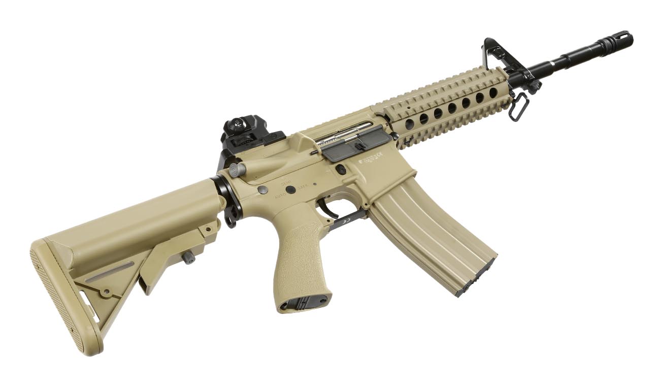 G&G GR15 RIS Raider L BlowBack AEG 6mm BB Desert Tan Bild 4