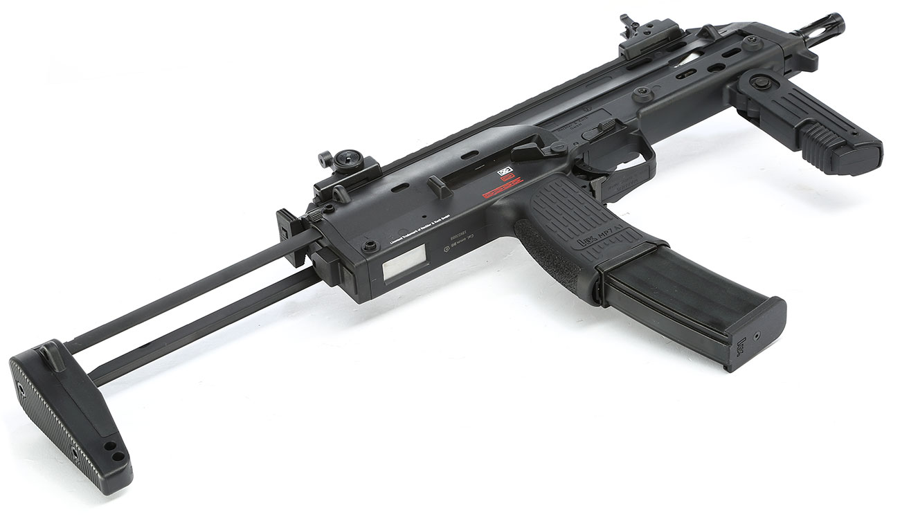 Heckler & Koch MP7 A1 S-AEG Mosfet-Edition 6mm BB schwarz - Generation 2 Bild 4