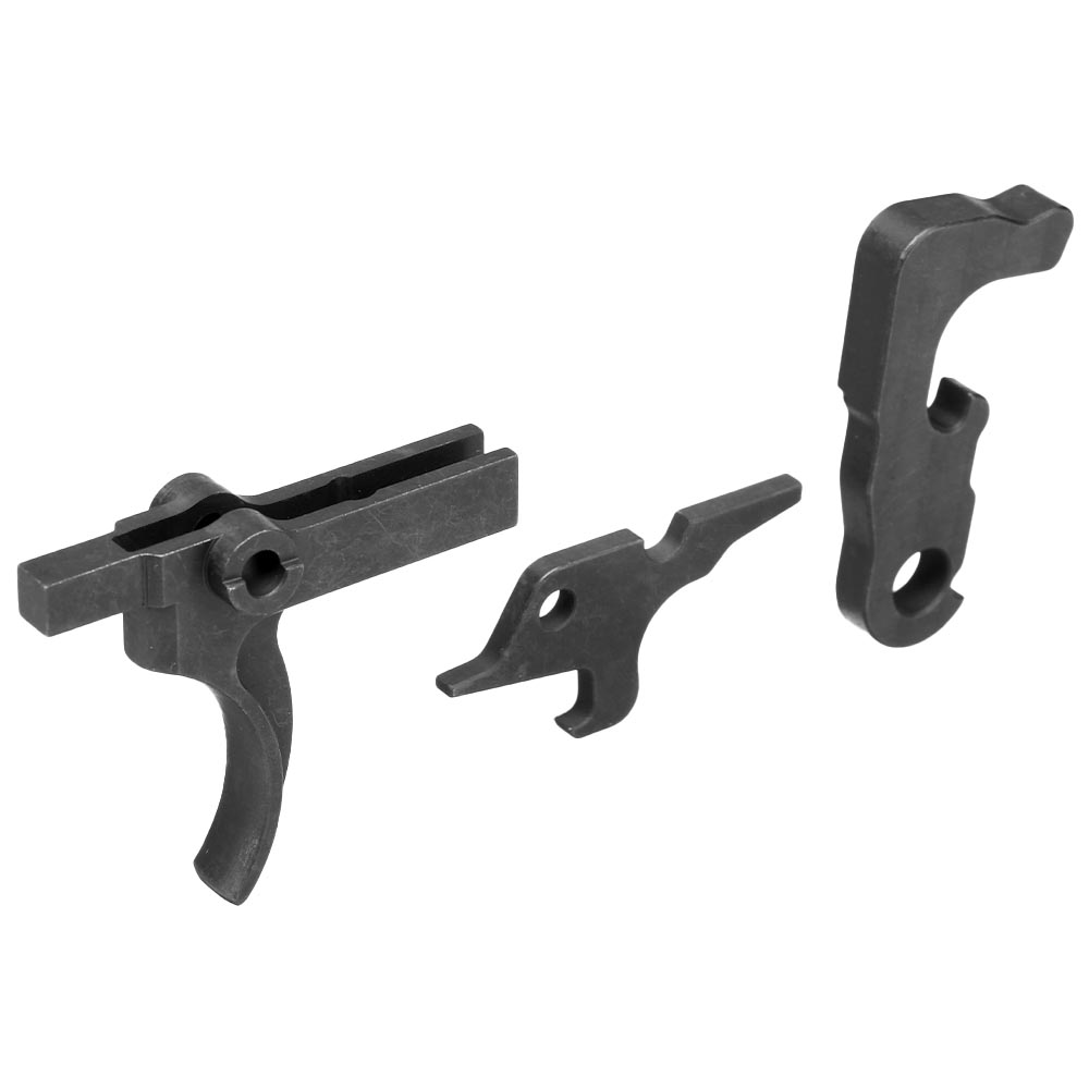 King Arms Stahl Reinforced Trigegr Set schwarz f. King Arms M4 / 9mm GBB Gewehre Bild 1