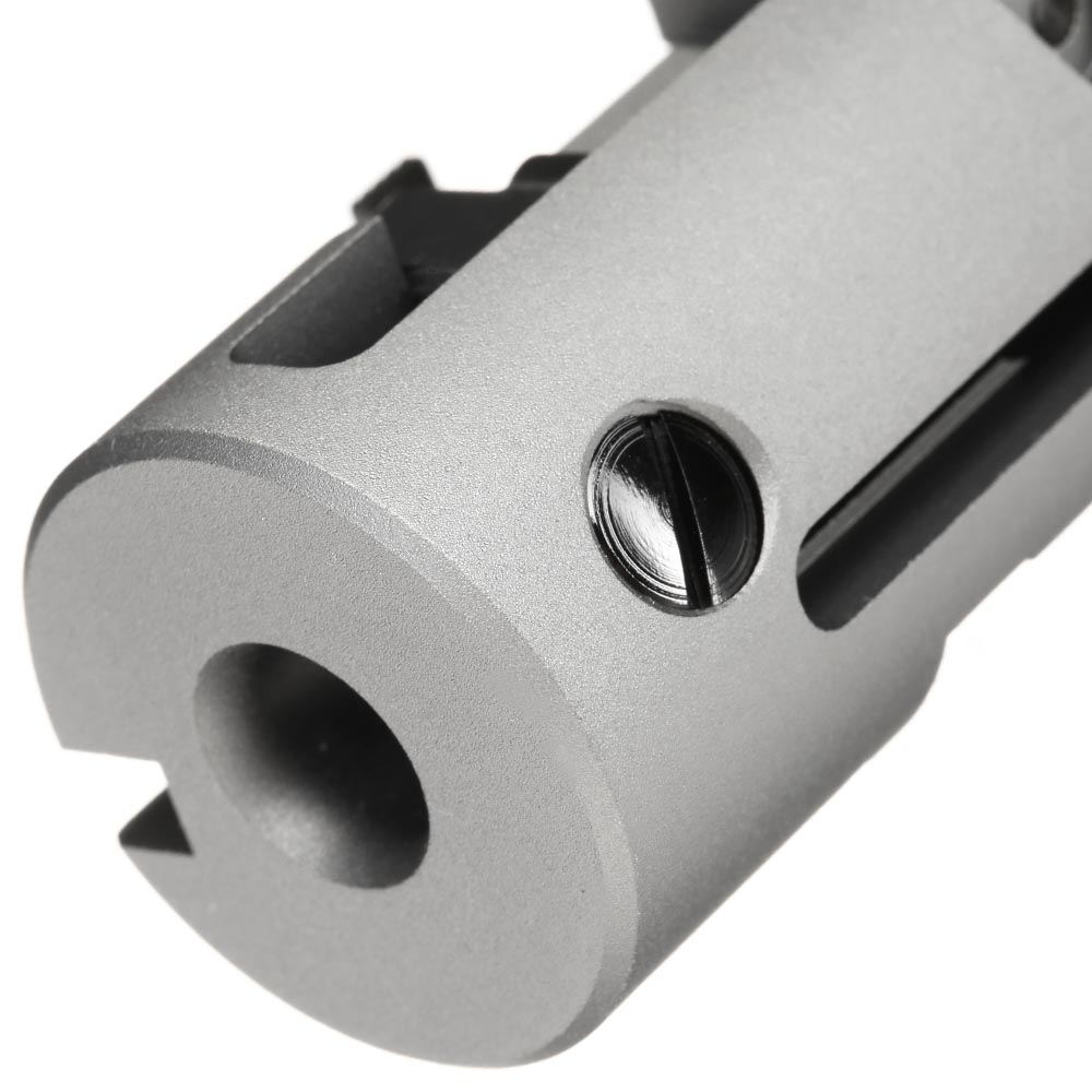 Action Army CNC Aluminium Hop-Up Chamber - Damping Type grau f. TM VSR-10 Gewehre Bild 6