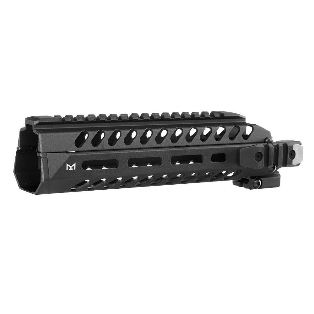 G&G M-LOK Aluminium Rail Handguard f. G&G Combat Machine GTW91 / T91 S-AEG schwarz Bild 1