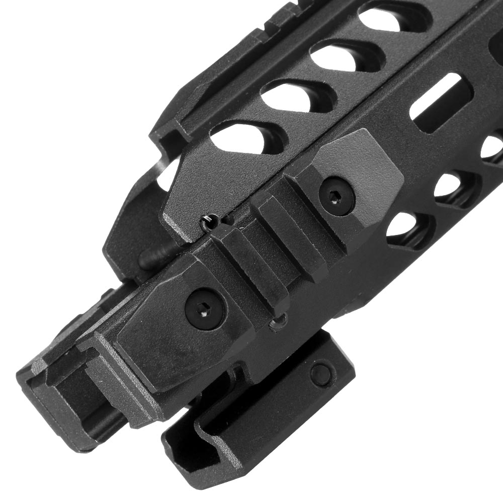 G&G M-LOK Aluminium Rail Handguard f. G&G Combat Machine GTW91 / T91 S-AEG schwarz Bild 6