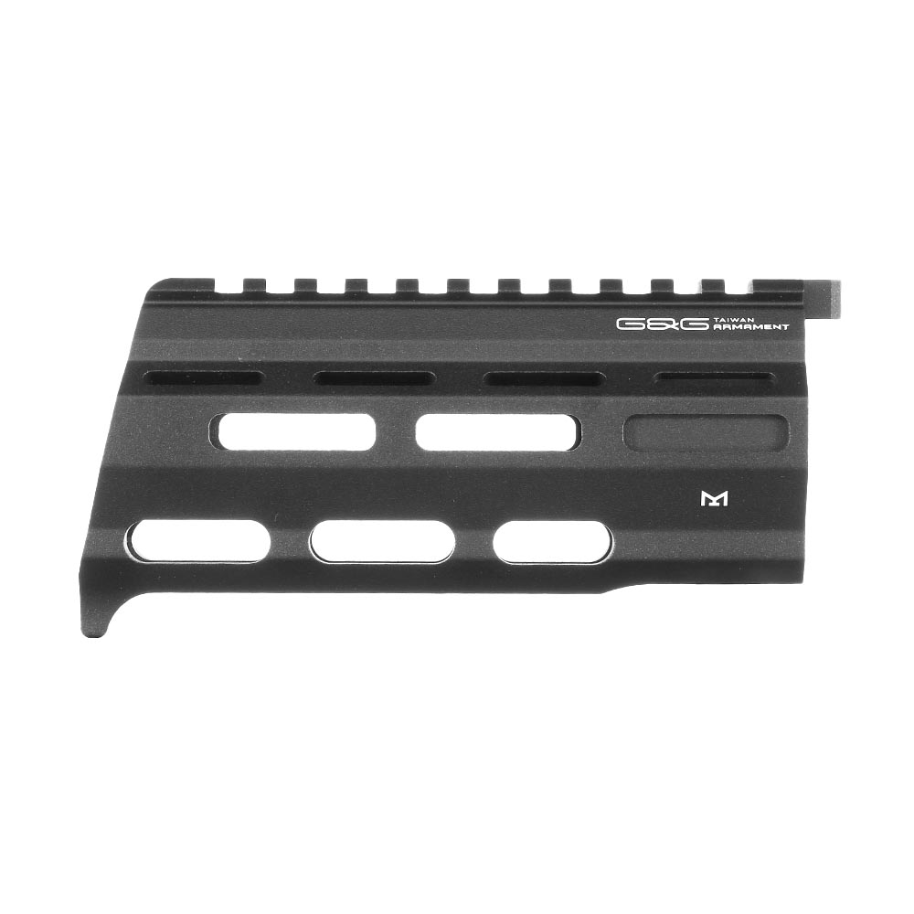 G&G MXC9 / PCC45 Aluminium XVI M-LOK Rail Handguard 5 Zoll schwarz Bild 4