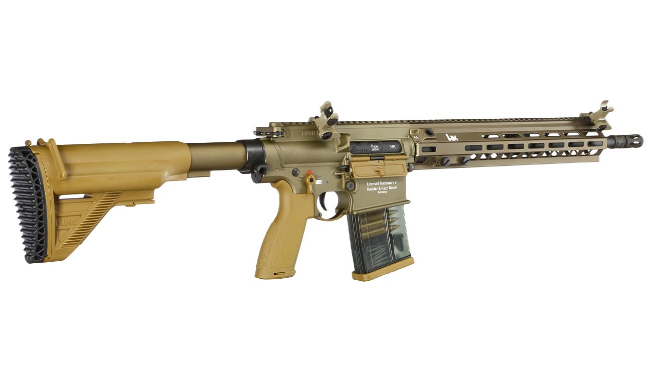 Heckler & Koch HK M110 A1 V3 Mosfet Vollmetall S-AEG 6mm BB grnbraun Bild 3