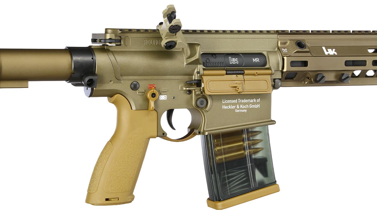 Heckler & Koch HK M110 A1 V3 Mosfet Vollmetall S-AEG 6mm BB grnbraun Bild 8