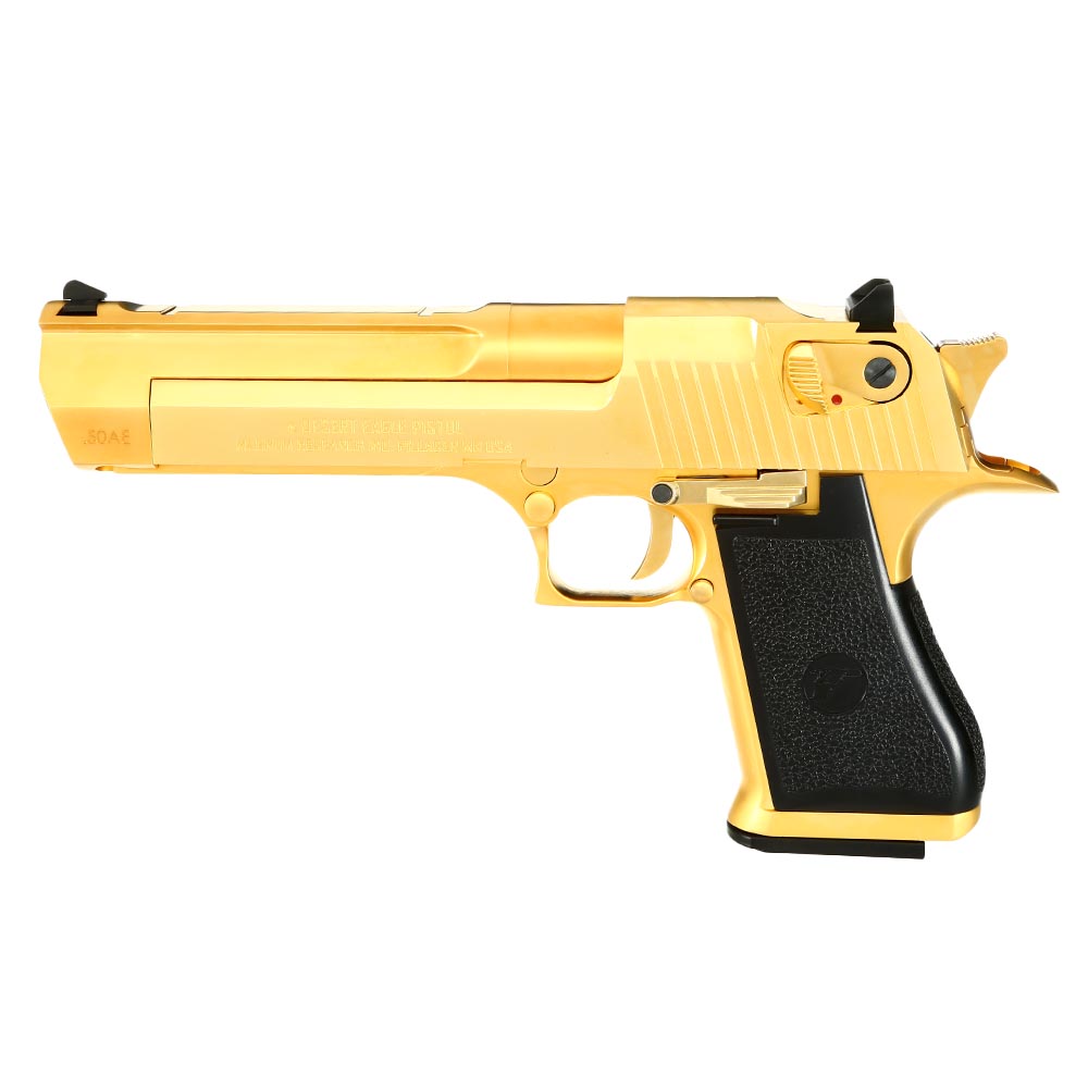 Wei-ETech Desert Eagle .50AE Vollmetall GBB 6mm BB Electroplated Gold Bild 1