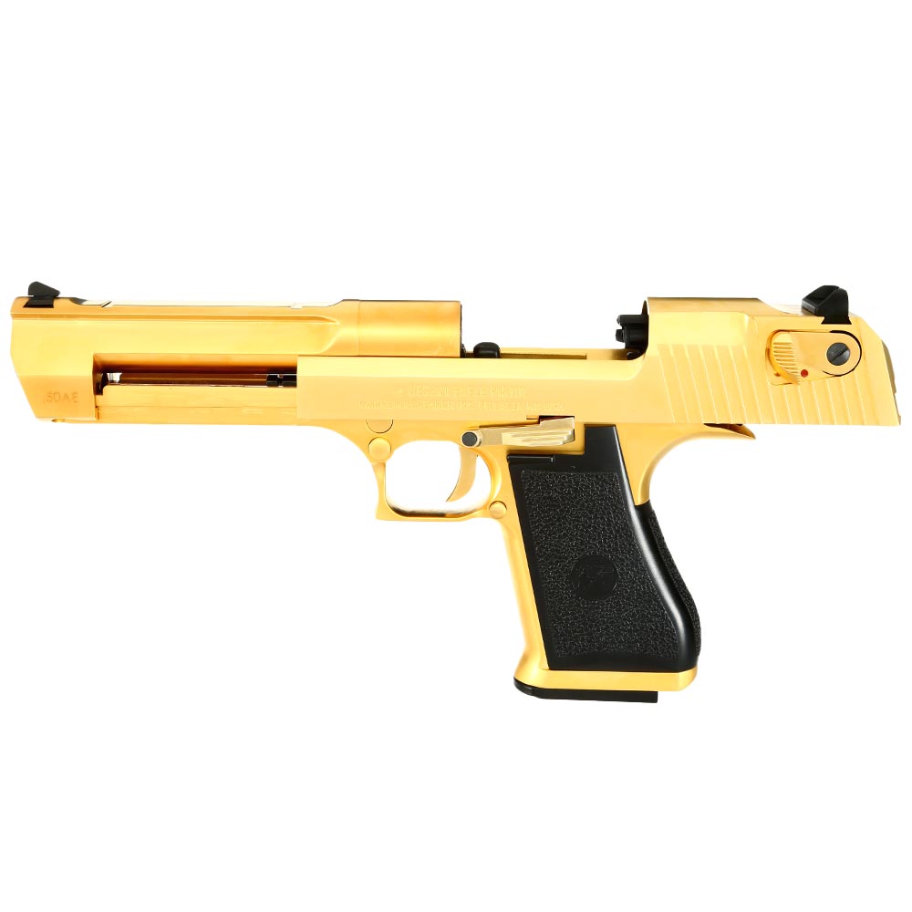 Wei-ETech Desert Eagle .50AE Vollmetall GBB 6mm BB Electroplated Gold Bild 2