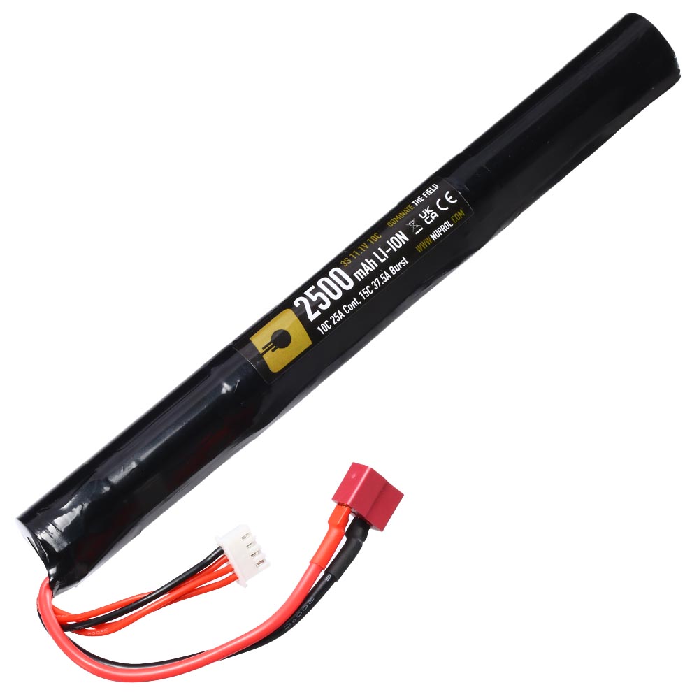 Nuprol Power Series Li-Ion Akku 11,1V 2500mAh 10C / 15C Stick-Type m. Deans Anschluss Bild 2