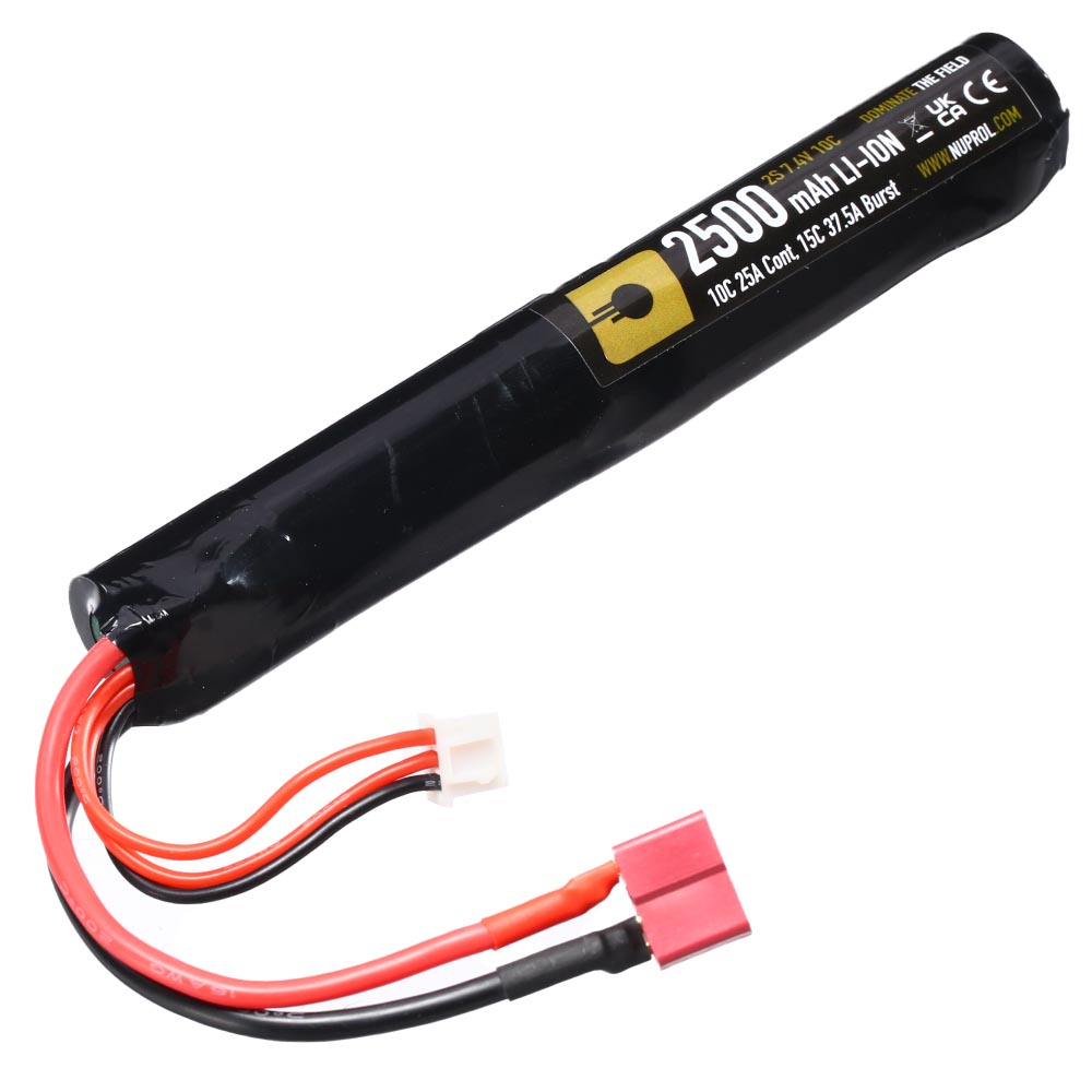 Nuprol Power Series Li-Ion Akku 7,4V 2500mAh 10C / 15C Stick-Type m. Deans Anschluss