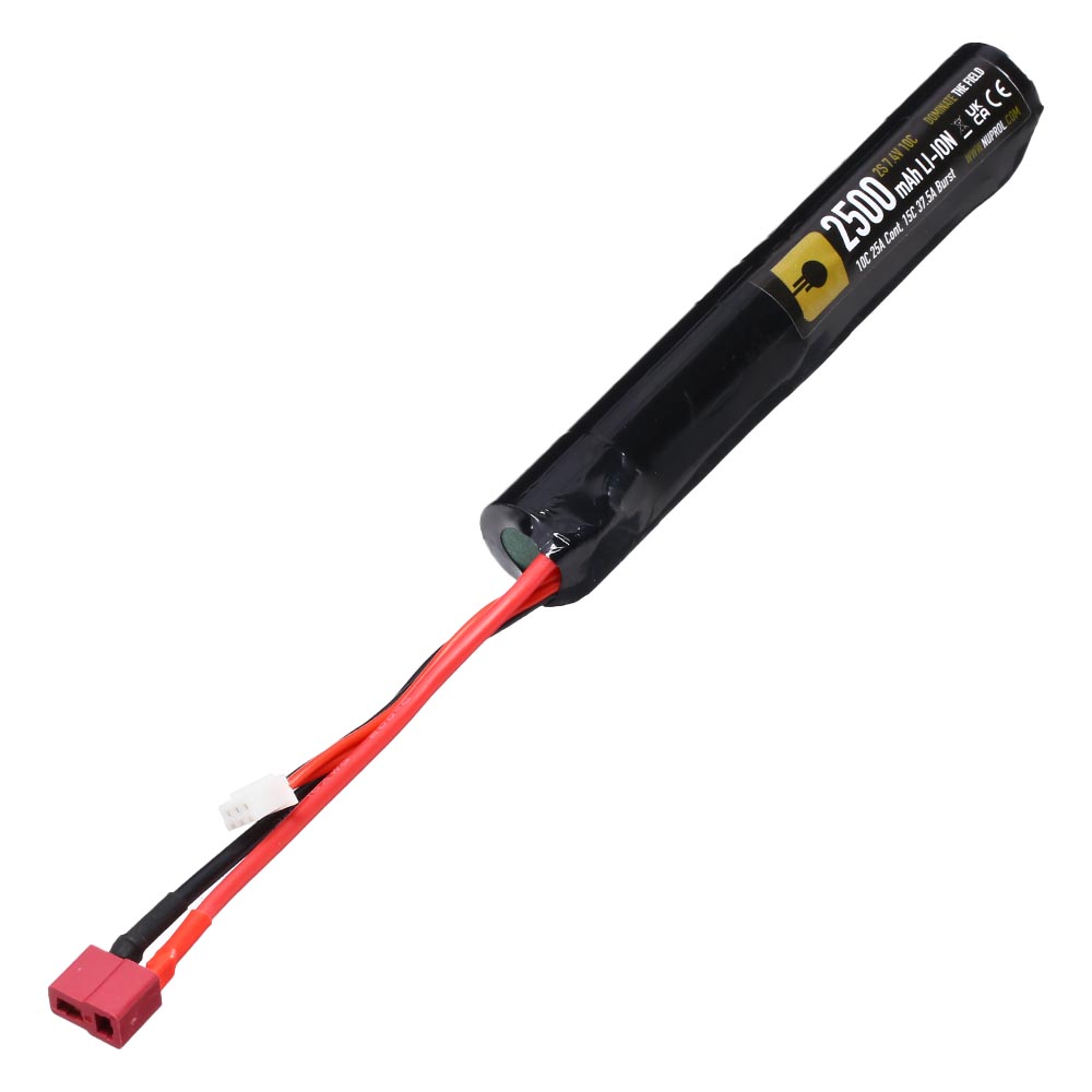 Nuprol Power Series Li-Ion Akku 7,4V 2500mAh 10C / 15C Stick-Type m. Deans Anschluss Bild 1