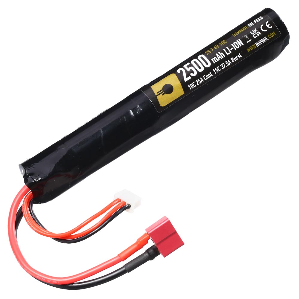 Nuprol Power Series Li-Ion Akku 7,4V 2500mAh 10C / 15C Stick-Type m. Deans Anschluss Bild 2