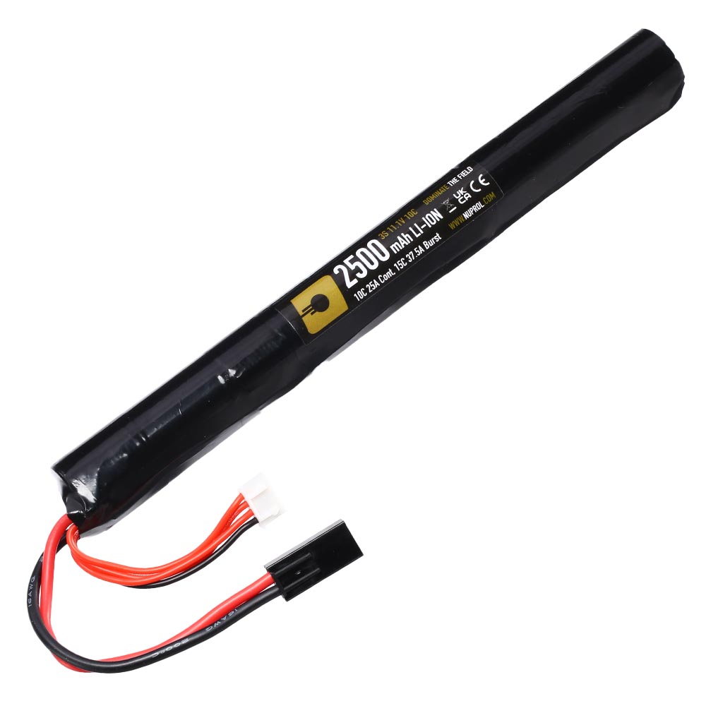 Nuprol Power Series Li-Ion Akku 11,1V 2500mAh 10C / 15C Stick-Type m. Mini-Tam Anschluss Bild 2