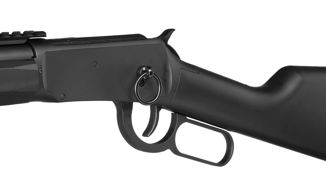Double Bell M1894 Tactical Western Rifle mit Hlsenauswurf Vollmetall CO2 6mm BB schwarz Bild 7