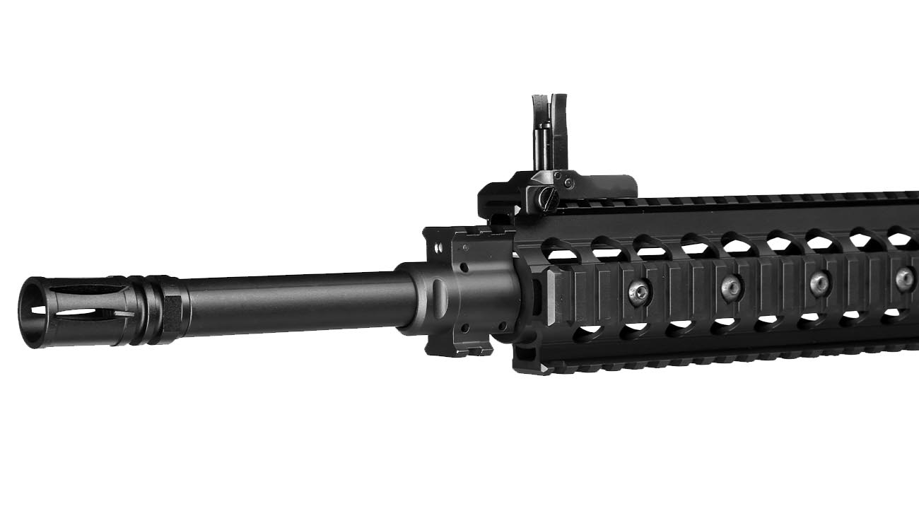 Versandrckufer Double Bell SR25 Rifle Professional Line Vollmetall S-AEG 6mm BB schwarz Bild 5
