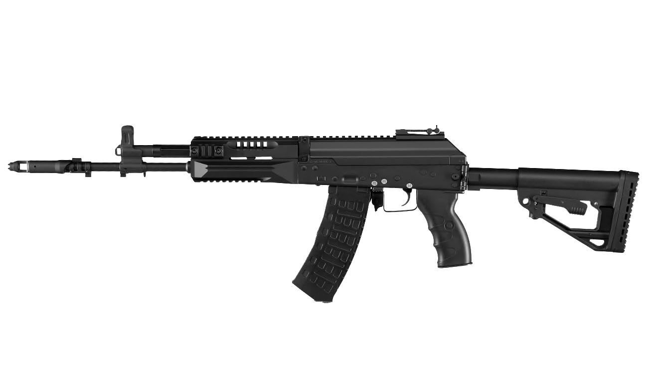 Double Bell AK-12 Professional Line Vollmetall S-AEG 6mm BB schwarz Bild 1