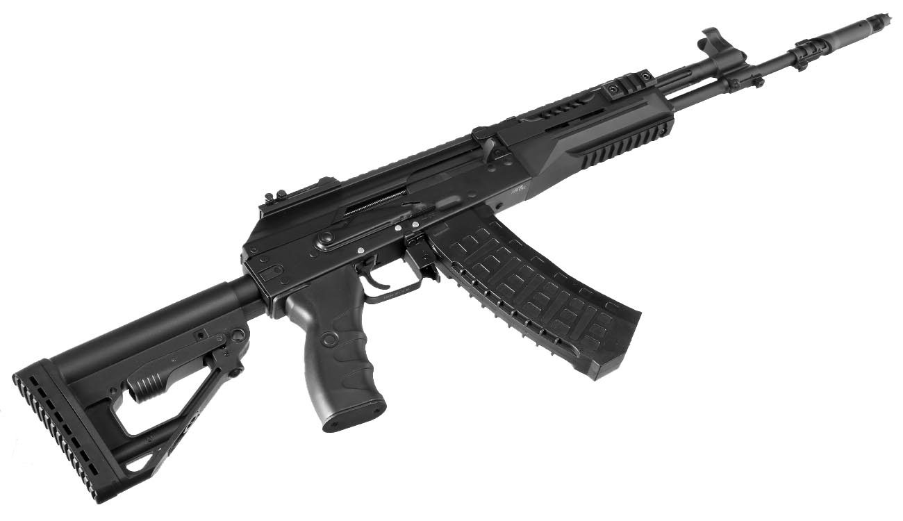 Double Bell AK-12 Professional Line Vollmetall S-AEG 6mm BB schwarz Bild 4