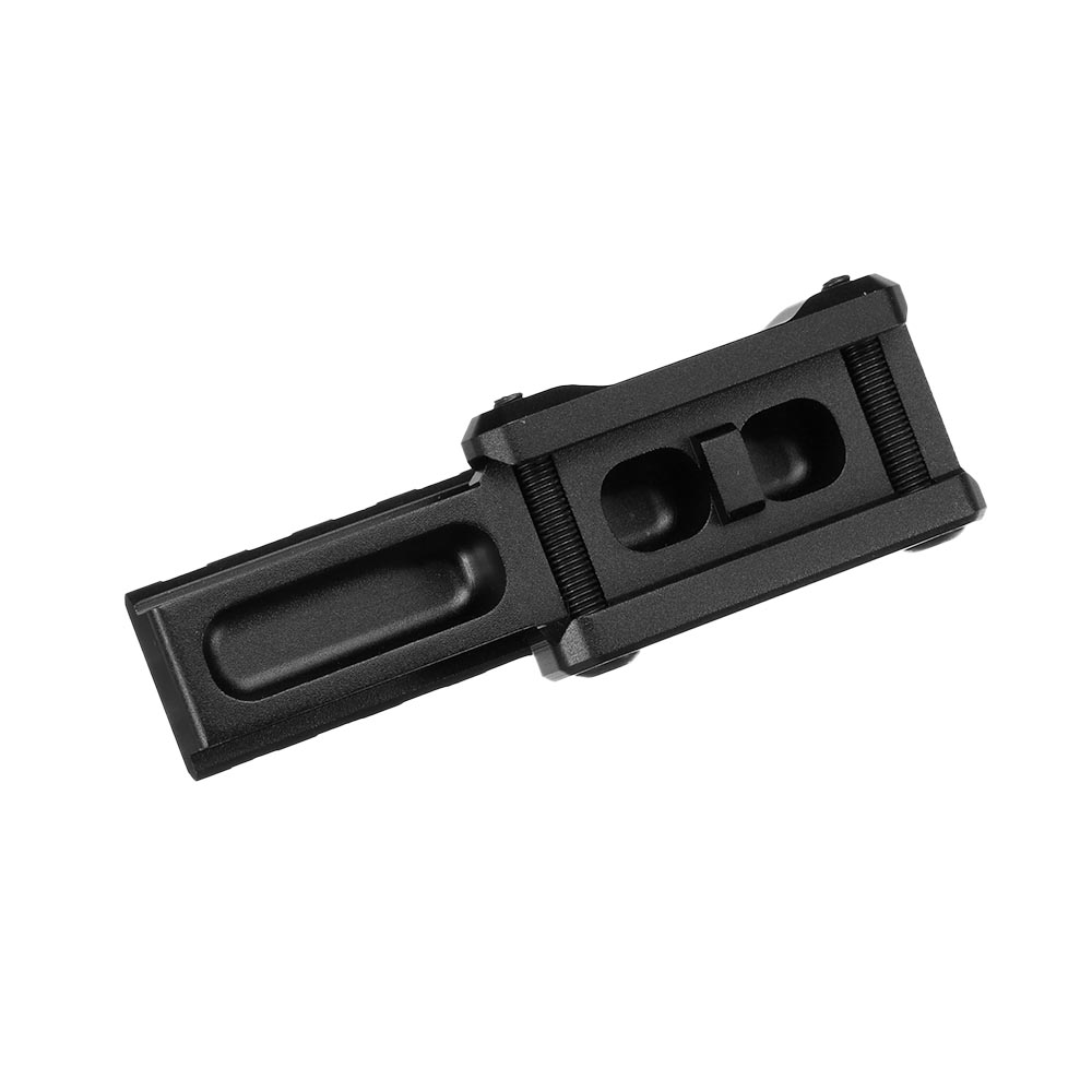 Aim-O Aluminium Scope-Riser 8 Slots / 85 mm mit 16 mm Erhhung f. 20 - 22 mm Schienen schwarz Bild 4