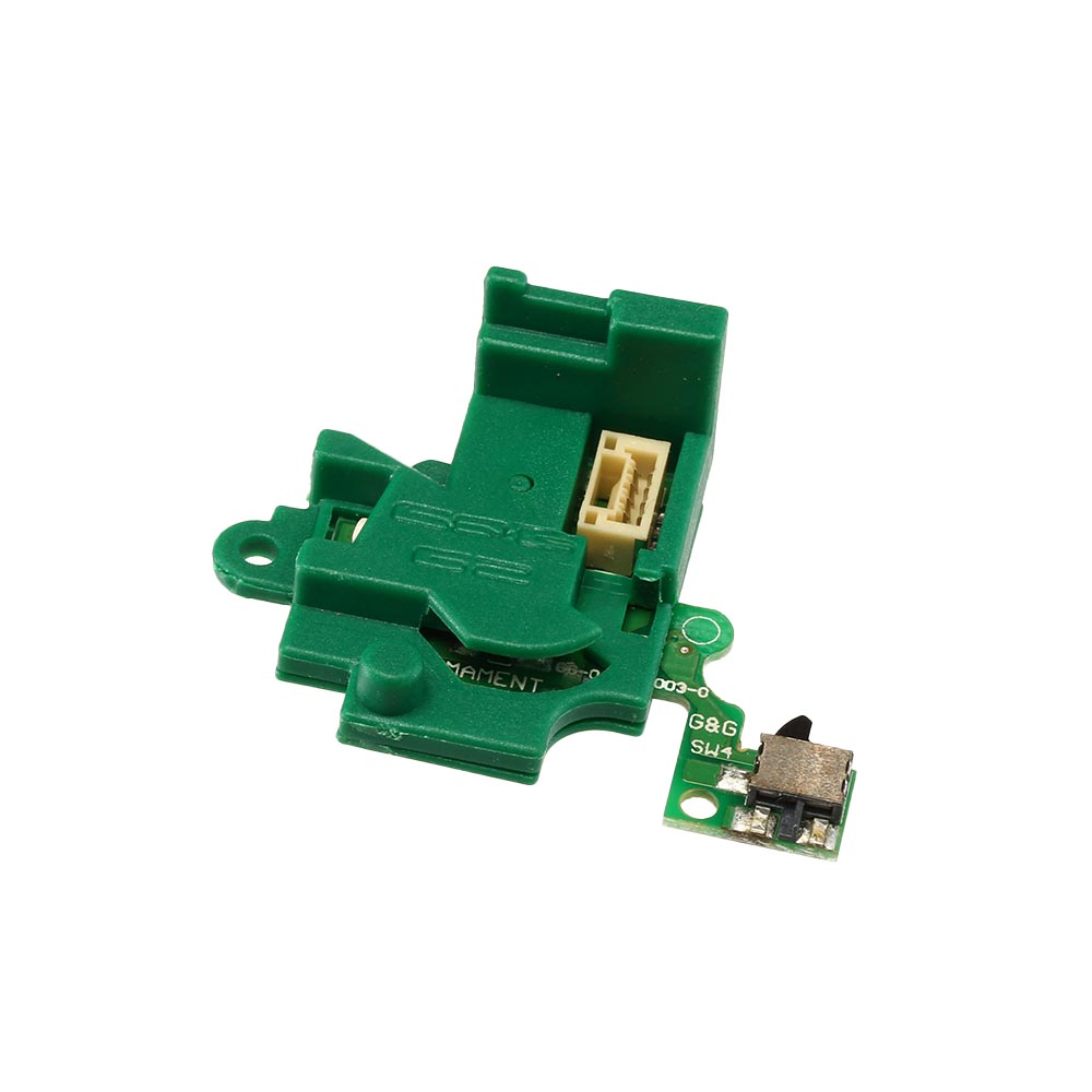 G&G ETU und Mosfet Set mit 16 AWG Verkabelung fr G&G G2H Gearboxen - Kabel hinten Bild 1