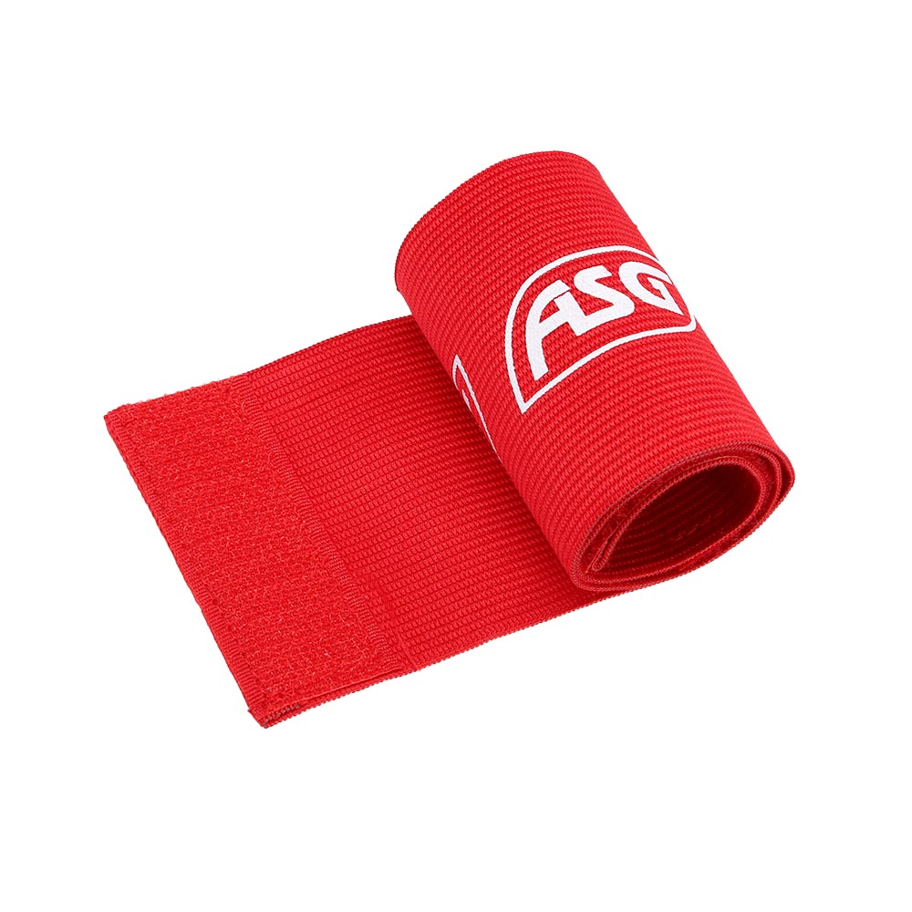 ASG Team Armband mit Klettverschluss dehnbar rot - 1 Stck Bild 2