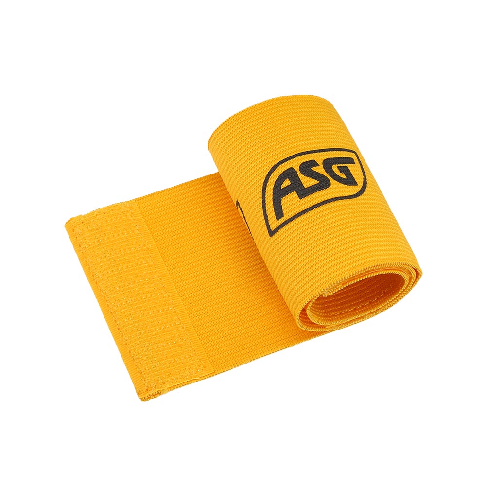 ASG Team Armband mit Klettverschluss dehnbar gelb - 1 Stck Bild 2