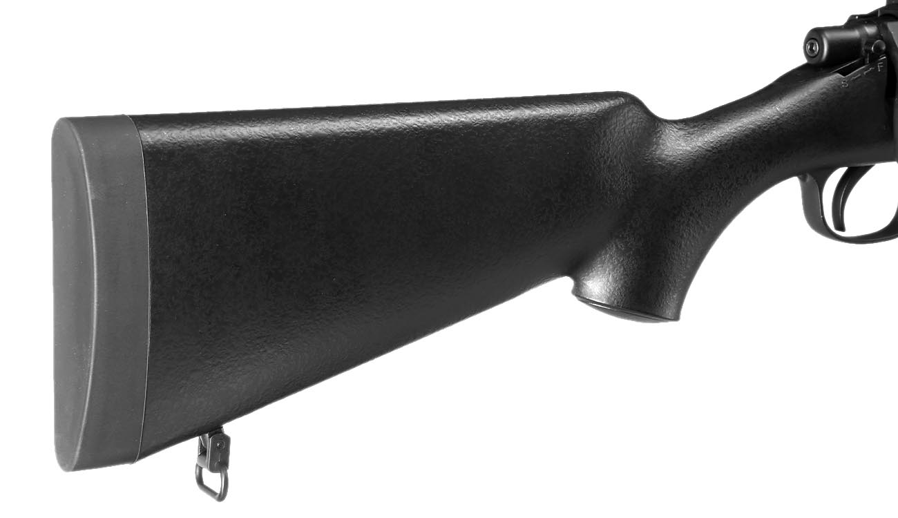 Double Bell VSR-10 Bolt Action Snipergewehr inkl. Zweibein / Zielfernrohr Springer 6mm BB schwarz Bild 11
