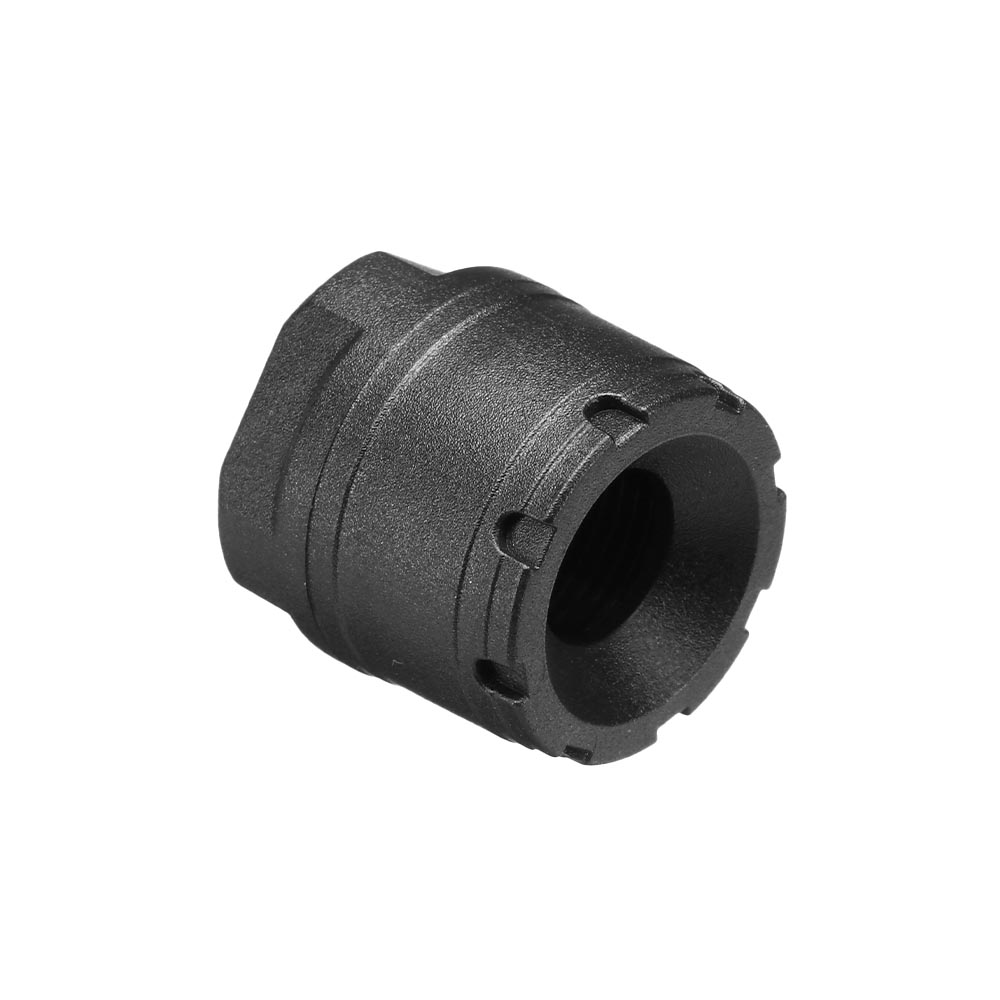 G&G ARP9 3.0P Verbundkunststoff Flash-Hider schwarz 14mm- Bild 1