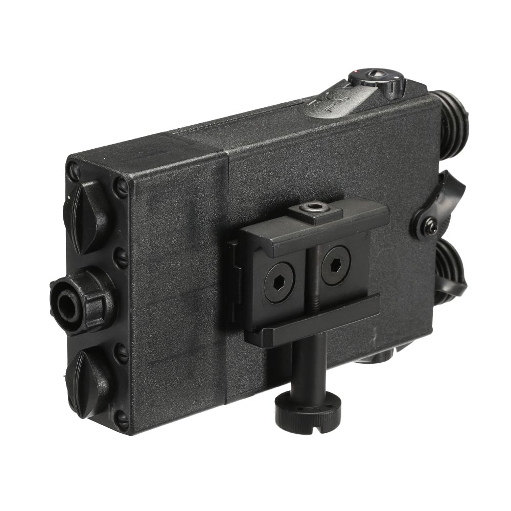 Double Bell DBAL-I Style Akkubox / Battery Box f. 20 - 22mm Schienen schwarz Bild 5