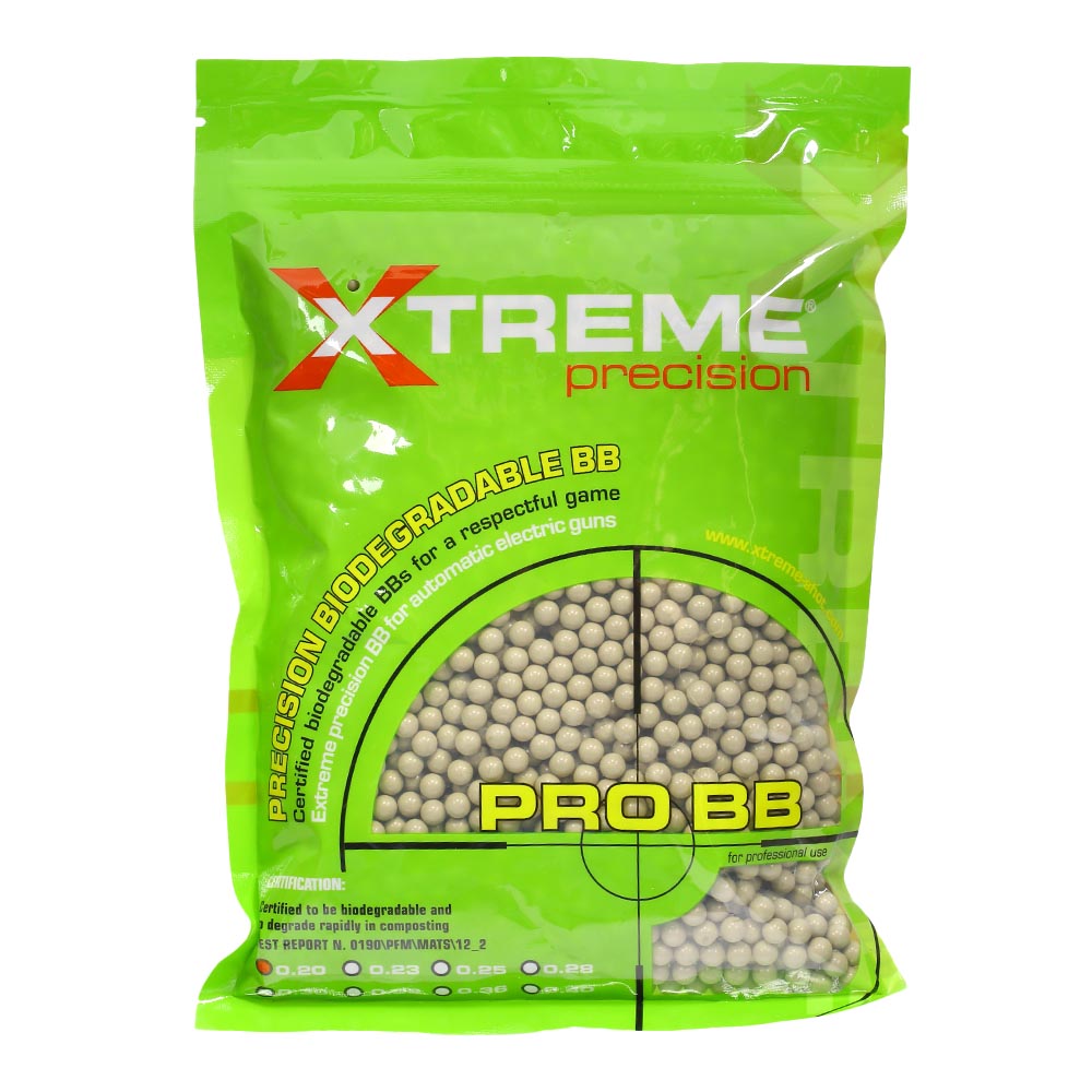 Xtreme Precision Bio BBs 0.20g 3.500er Beutel Dark Earth