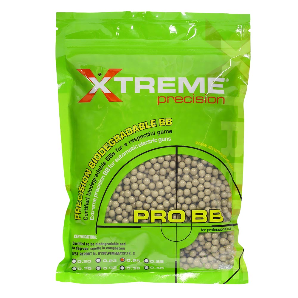 Xtreme Precision Bio BBs 0.25g 2.800er Beutel Dark Earth