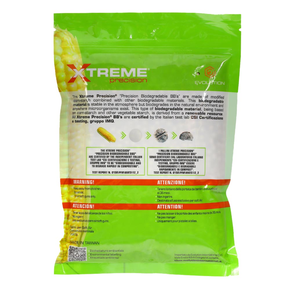 Xtreme Precision Bio BBs 0.25g 2.800er Beutel Dark Earth Bild 1