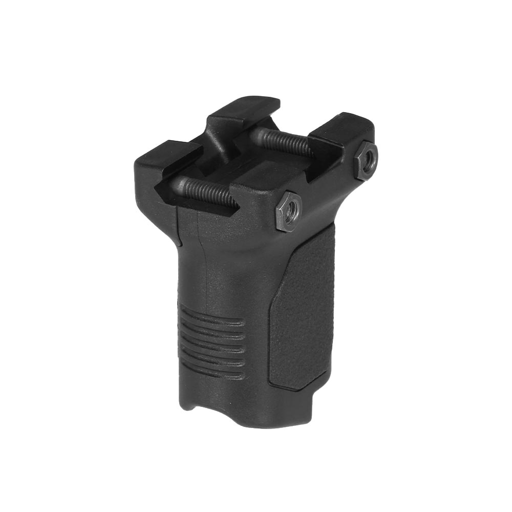 Strike Industries Angled Vertical Frontgriff Short-Type f. 20 - 22 mm Schienen schwarz Bild 2