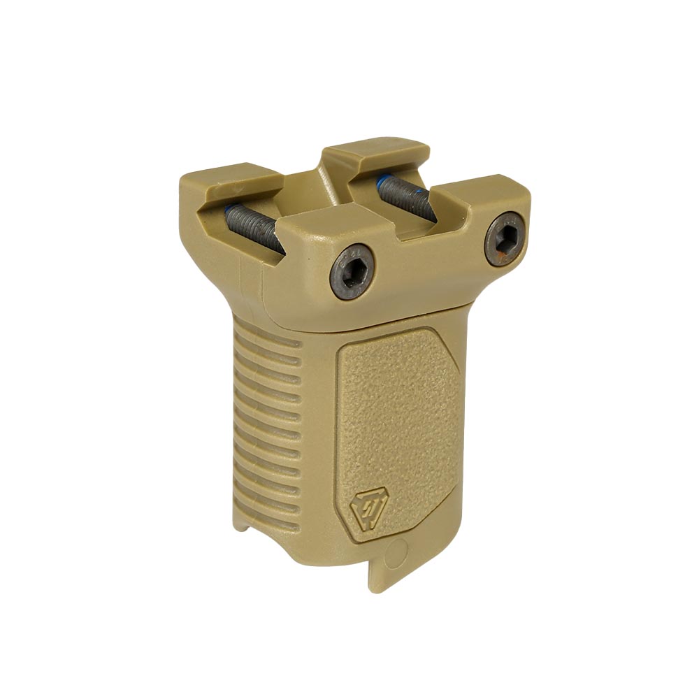 Strike Industries Angled Vertical Frontgriff Short-Type f. 20 - 22 mm Schienen Flat Dark Earth