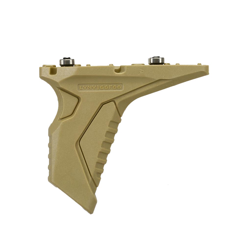 Strike Industries KeyMod / M-LOK Link Angled Hand Stop Polymer Frontgriff Flat Dark Earth Bild 4