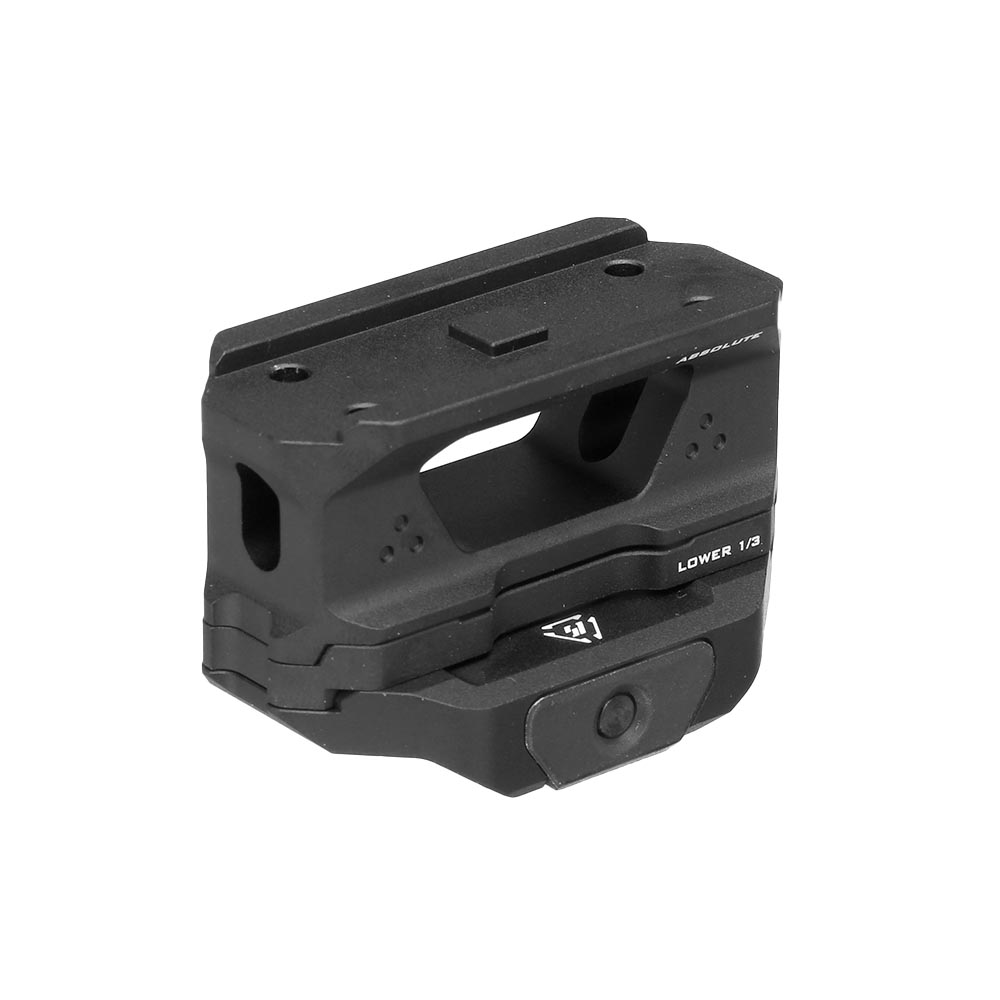 Strike Industries CNC Aluminium T1 Riser Mount dreiteilig f. 20 - 22mm Schienen schwarz Bild 1