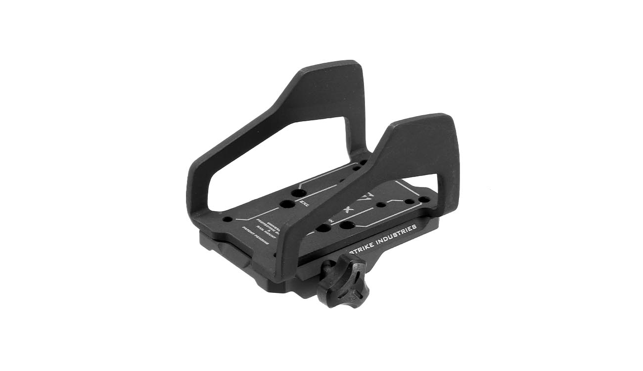 Strike Industries Aluminium / Stahl REX Universal Reflex Exoskelett f. Reflex-Optiken f. 20 - 22mm Schienen schwarz Bild 2