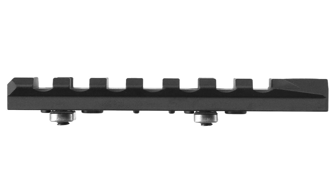 Strike Industries KeyMod / M-Lok Link 21mm Aluminium Schiene 7 Slots / 89 mm mit QD-ffnung schwarz Bild 4
