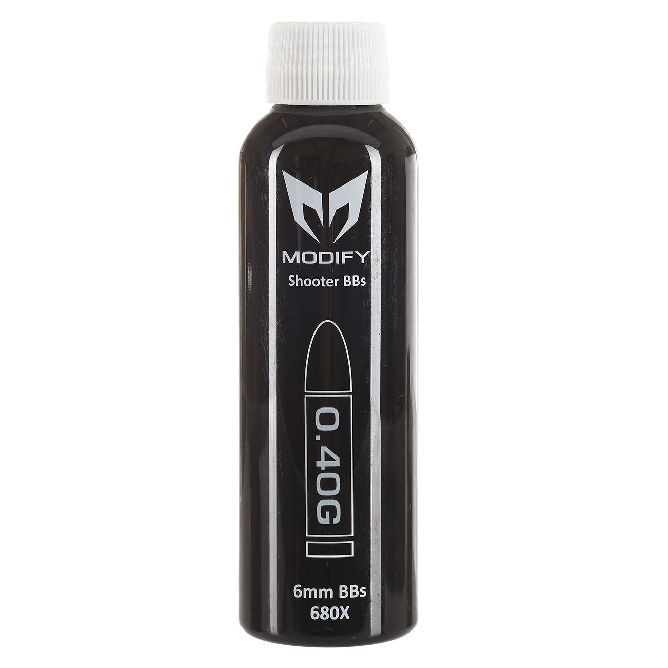 Modify Shooter Precision BIO BBs 0.40g 680er Flasche grau-weiss