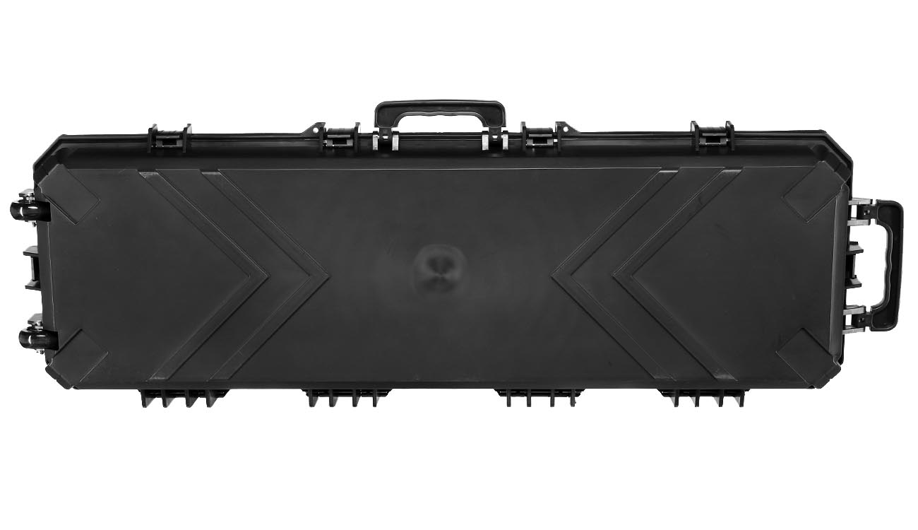 SRC Sniper Hard Case Waffenkoffer / Trolley 115 x 40 x 16 cm Waben-Schaumstoff schwarz Bild 3
