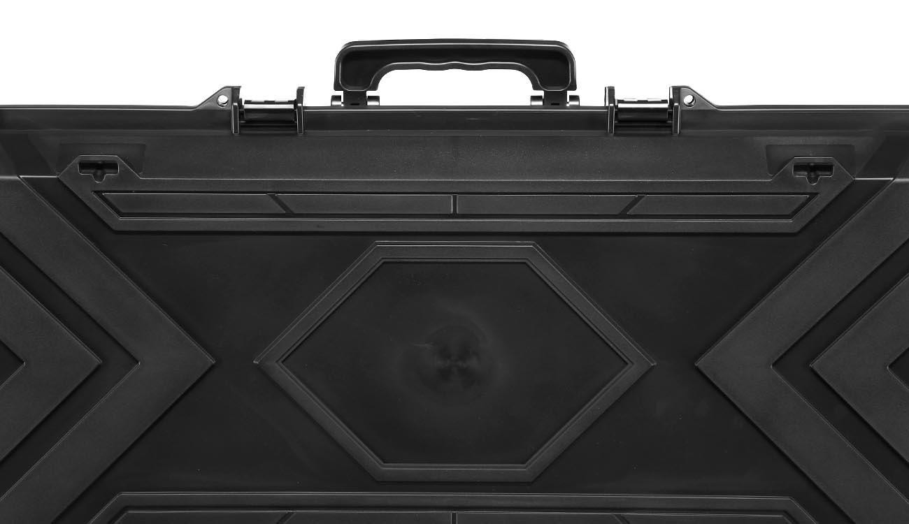 SRC Sniper Hard Case Waffenkoffer / Trolley 115 x 40 x 16 cm Waben-Schaumstoff schwarz Bild 9