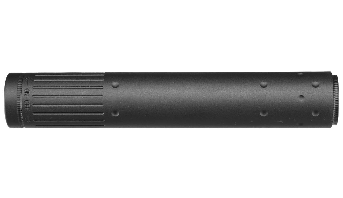 VFC MK17 Aluminium Silencer f. MK17 Flash-Hider schwarz Bild 5