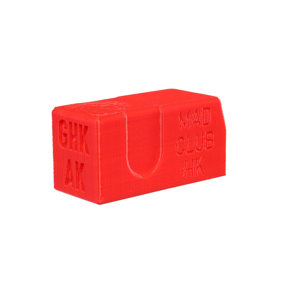 BBF Airsoft Speedloader Adapter f. GHK Airsoft AK GBB Magazine rot Bild 1