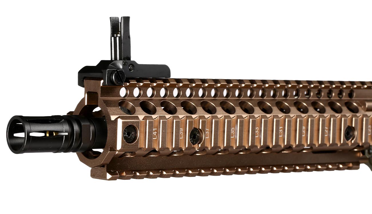 Double Bell MK18 MOD1 Professional Line Vollmetall S-AEG 6mm BB Bronze-Tan Bild 6