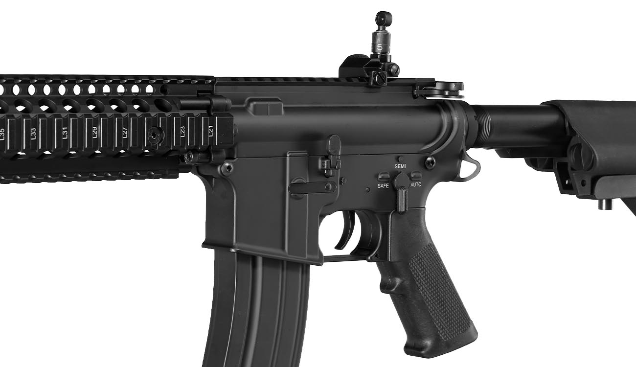 Double Bell MK18 MOD1 Professional Line Vollmetall S-AEG 6mm BB schwarz Bild 7