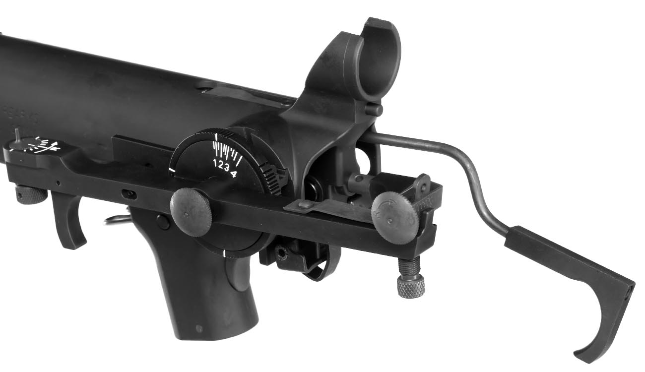 VFC Colt XM148 40mm Granatwerfer Vollmetall f. VFC XM177E2 / M16A1 GBB schwarz Bild 8