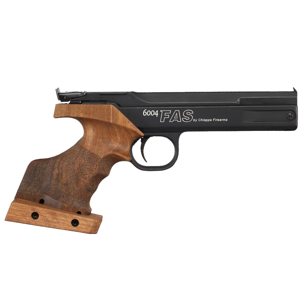 Chiappa FAS 6004 Match Pump Luftpistole Kal. 4,5mm Diabolo schwarz Large Grip Bild 5