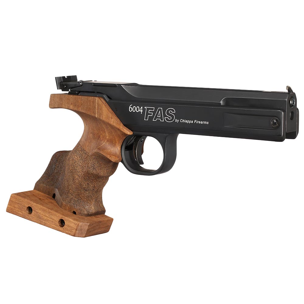 Chiappa FAS 6004 Match Pump Luftpistole Kal. 4,5mm Diabolo schwarz Large Grip Bild 7
