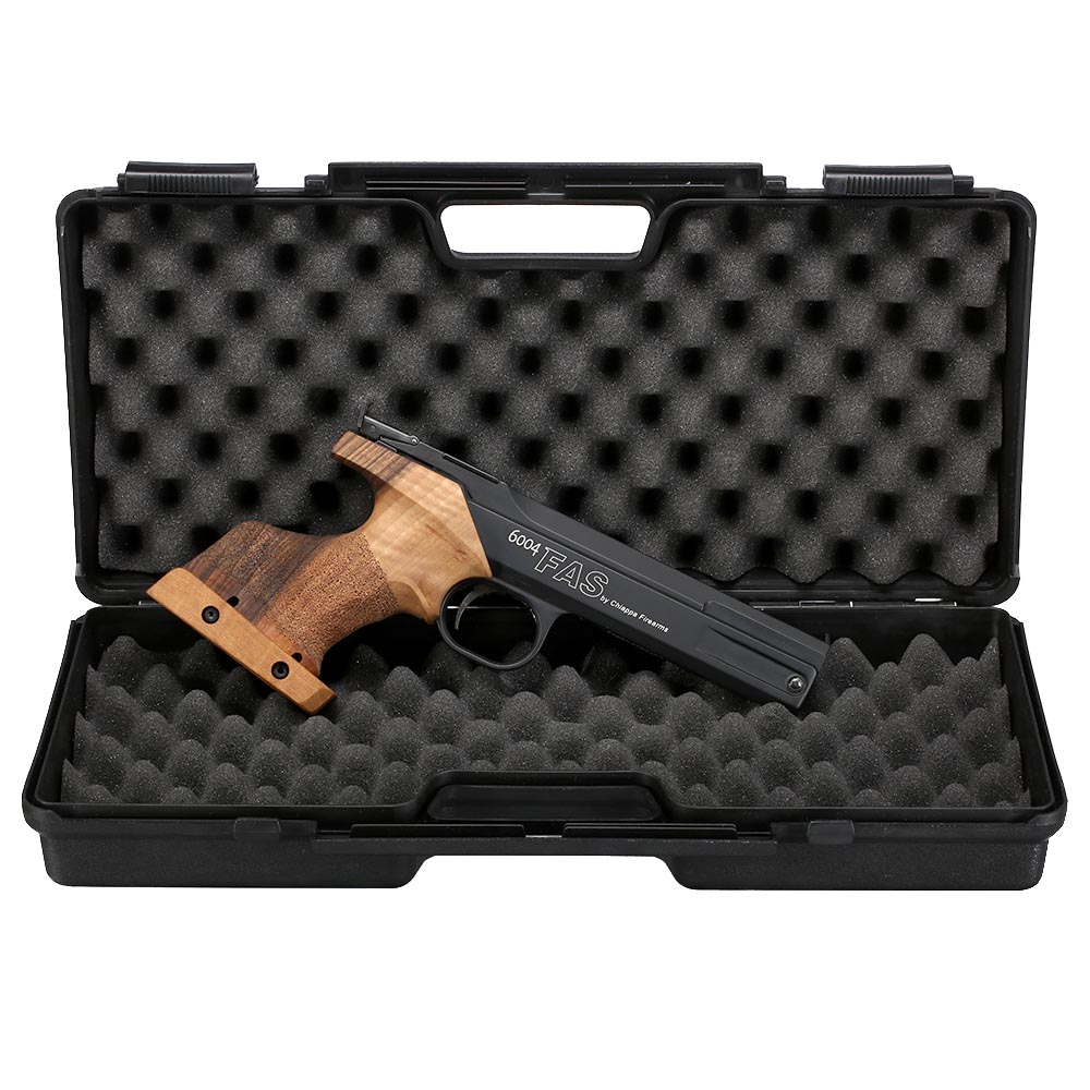 Chiappa FAS 6004 Match Pump Luftpistole Kal. 4,5mm Diabolo schwarz Medium Grip Bild 4