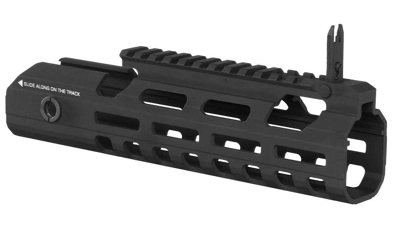 Ares Amoeba Aluminium Quick Change Handguard 228mm f. Mutant Gewehrserie schwarz Bild 1